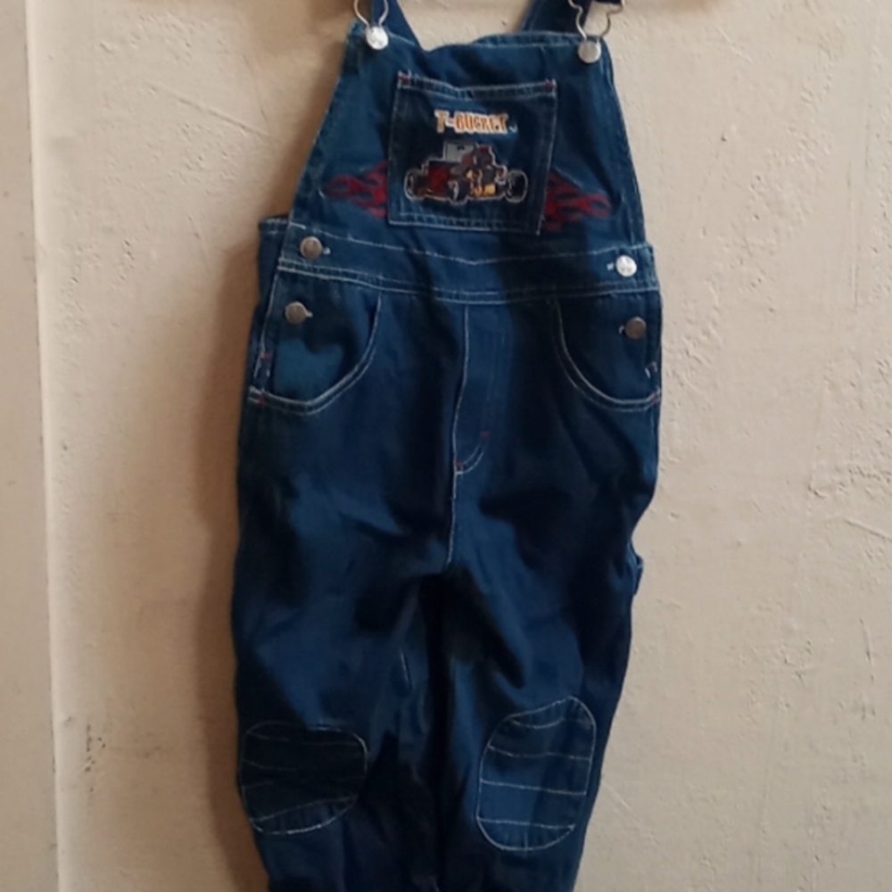 Kids size 5 Hot Wheels Overalls